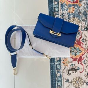 Charles & Keith Royal Blue Crossbody Bag